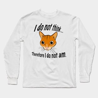 No Am Cat Long Sleeve T-Shirt